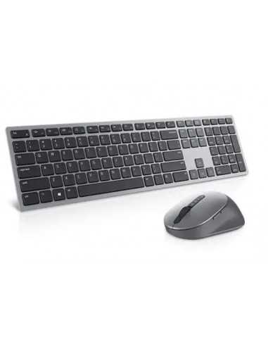 Dell Premier Multi-Device Keyboard and Mouse KM7321W Wireless, Wireless (2.4 GHz), Bluetooth 5.0, Batteries included, US Interna