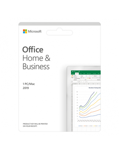 Microsoft Office Home and Business 2019 T5D-03308 One-time purchase, English, Medialess, P6
