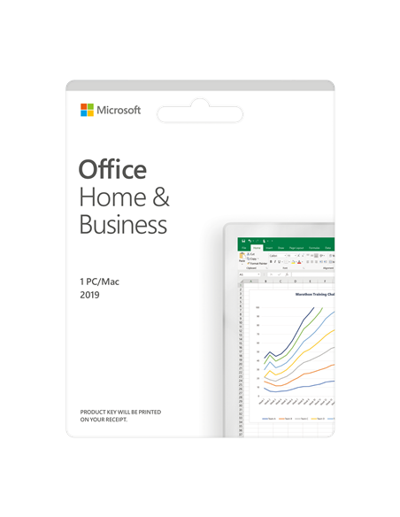 Microsoft Office Home and Business 2019 T5D-03308 One-time purchase, English, Medialess, P6