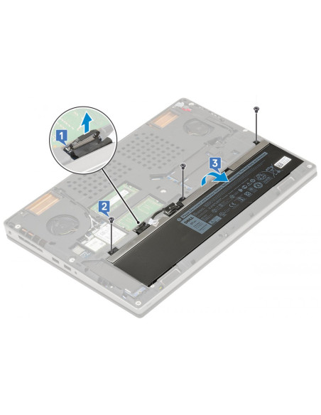 Dell originali baterija 6-cell GW0K9 97W/HR Precision M7530 M7540 M7730 M7740