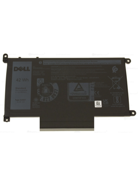 DELL ORIGINALI BATERIJA 51KD7 051KD7 CHROMEBOOK 42WH