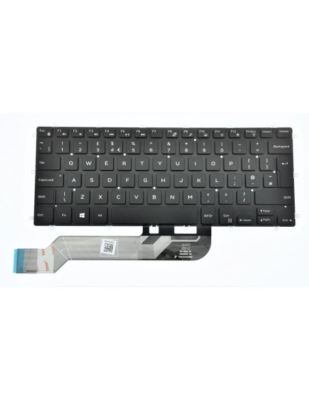 DELL J8YTG 0J8YTG ORIGINALI UK KLAVIATŪRA SU PAŠVIETIMU DELL J8YTG 0J8YTG ORIGINALI UK KLAVIATŪRA SU PAŠVIETIMU