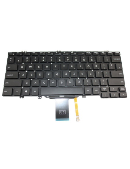 DELL 2TR2K 02TR2K LATITUDE 5300 5310 7300 ORIGINALI KLAVIATŪRA SU PAŠVIETIMU US