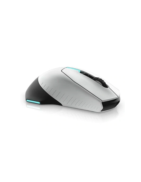 Dell Alienware AW610M Wireless wired optical, Gaming Mouse, 2 year(s), Lunar Light