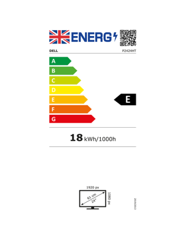 Dell | Touch Monitor | P2424HT | 24 " | IPS |...