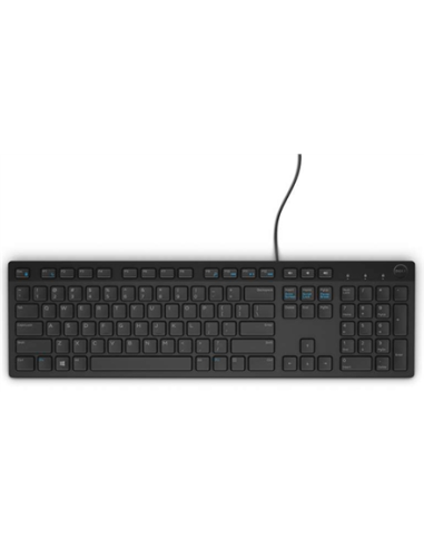 Dell | KB216 | Multimedia | Wired | EN | Black | Numeric keypad