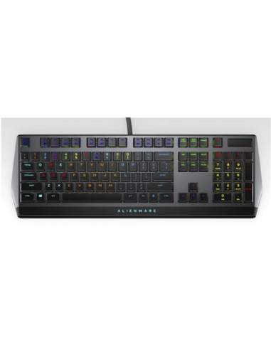 Dell | Alienware Gaming Keyboard | AW510K | Dark Gray | Mechanical Gaming Keyboard | Wired | RGB LED light | EN | English | Num