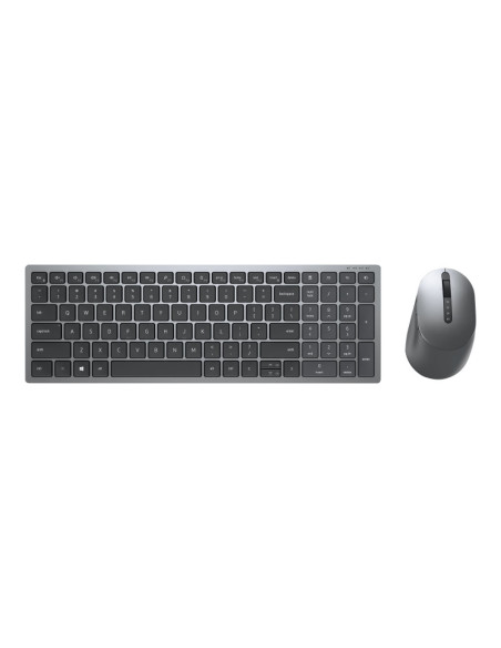 Dell | Keyboard and Mouse | KM7120W | Keyboard and Mouse Set | Wireless | Batteries included | Russian | Bluetooth | Titan Gray