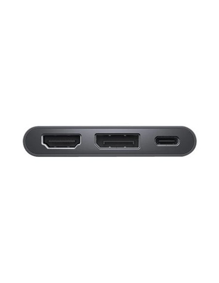Dell | Adapter | USB-C to HDMI/DP with Power Pass-Through | Black | USB-C Male | HDMI Female USB Female USB-C (power only) Fema
