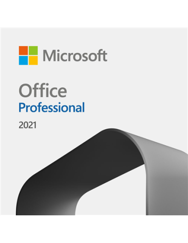 Microsoft | Office Professional 2021 | 269-17186 | ESD | 1 PC/Mac user(s) | License term year(s) | All Languages | EuroZone
