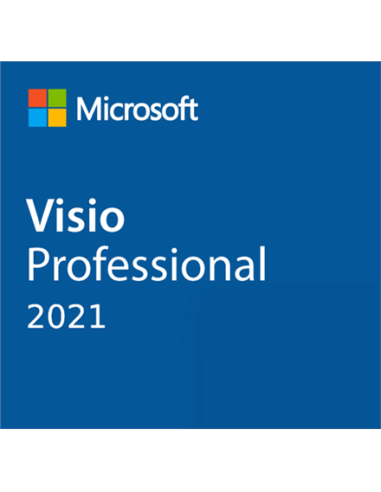 Microsoft | Visio Professional 2021 | D87-07606 | ESD | License term year(s) | All Languages