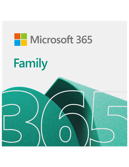 Microsoft | M365 Family | 6GQ-00092 | ESD | 1-6 PCs/Macs user(s) | License term 1 year(s) | All Languages