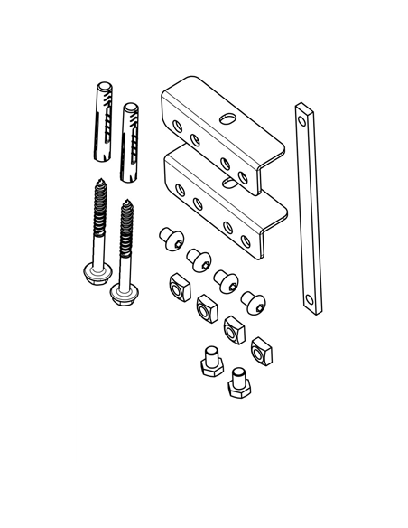 Vogels | Other | PFA 9126 Bracket kit for PFB 34xx | Silver