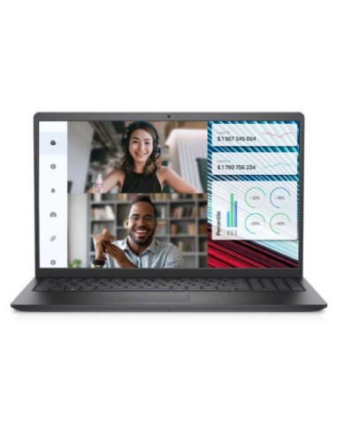 Dell Vostro 3520/Core i3-1215U/8GB/256GB SSD/15.6" FHD/Intel UHD/Cam & Mic/WLAN + BT/Backlit Kb/3 Cell/Ubuntu/ 3yrs Pro Support 