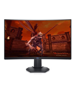 LCD Monitor, DELL, S2721HGFA, 27", Gaming/Curved, Panel...