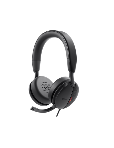 Dell | Pro Wired On-Ear Headset | WH5024 | Built-in microphone | USB Type-A | ANC | Black