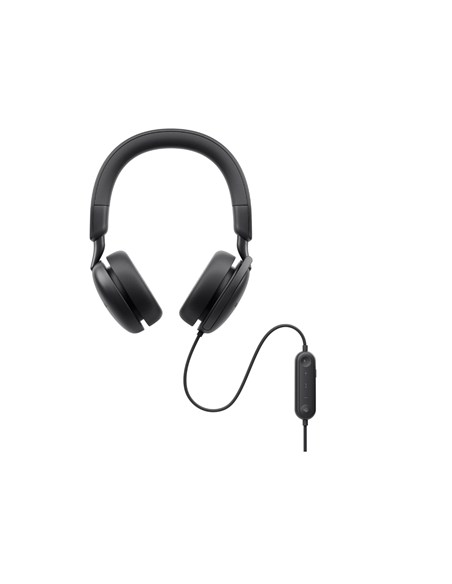 Dell | Pro Wired On-Ear Headset | WH5024 | Built-in microphone | USB Type-A | ANC | Black