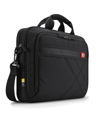 Case Logic | DLC115 | Fits up to size 15 " | Messenger - Briefcase | Black | Shoulder strap
