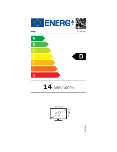 Dell | P2425HE | 24 " | IPS | 16:9 | 100 Hz | 8...
