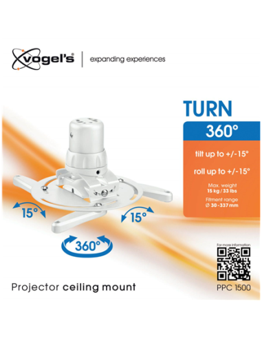 Vogels | Projector Ceiling mount | Turn, Tilt |...