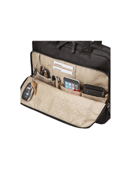 Case Logic | NOTIA-114 | Slim Briefcase | Fits up to size 14 " | Black | Shoulder strap