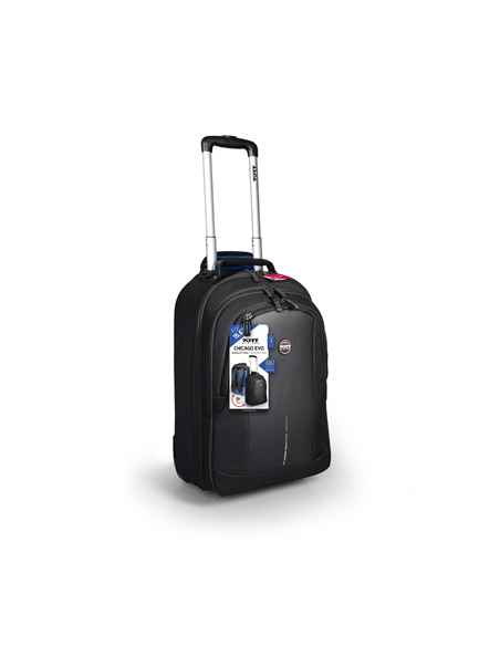 PORT DESIGNS | 170231 | CHICAGO EVO | Fits up to size 15.6 " | Backpack/Roller | Black