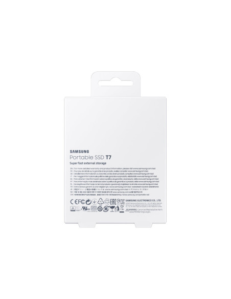 Portable SSD | T7 | 1000 GB | N/A " | USB 3.2 | Blue