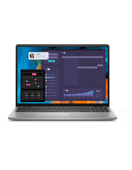 Dell Vostro 16 5640 | Titan Grey | 16 " | WVA | FHD+ | 1920 x 1200 pixels | Anti-glare | Intel Core 5 | 120U | 16 GB | DDR5 | S