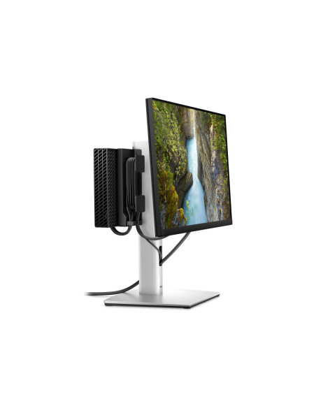 Dell | Desk Mount | Tilt, swivel, height adjustment, pivot | 19-27 " | Silver