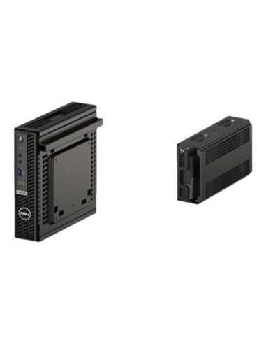 Dell | OptiPlex Micro and Thin Client Dual VESA Mount w/Adapter Bracket | Black