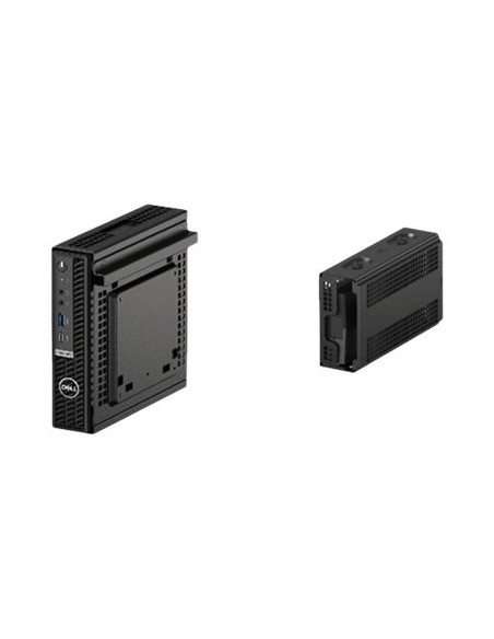 Dell | OptiPlex Micro and Thin Client Dual VESA Mount w/Adapter Bracket | Black