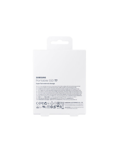 Portable SSD | T7 | 1000 GB | USB 3.2 | Silver