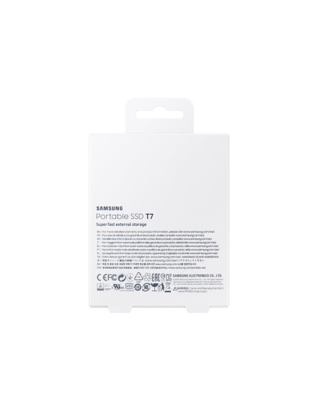 Portable SSD | T7 | 1000 GB | USB 3.2 | Silver