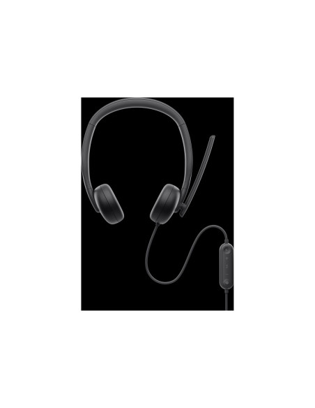 Dell | Headset | WH3024 | Built-in microphone | USB-C, USB-A | Black