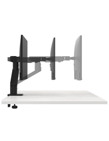 Dell | Desk Mount | MDA20 | Height, tilt, swivel, rotation, depth | 19-27 " | Maximum weight (capacity) 10 kg | Black