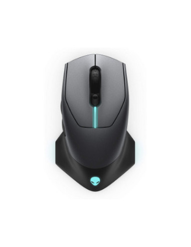 Dell Alienware 610M Wired / Wireless Gaming Mouse - AW610M (Dark Side of the Moon)