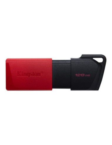 Kingston | USB Flash Drive | DataTraveler Exodia | 128 GB | USB 3.2 Gen 1 | Black/Red