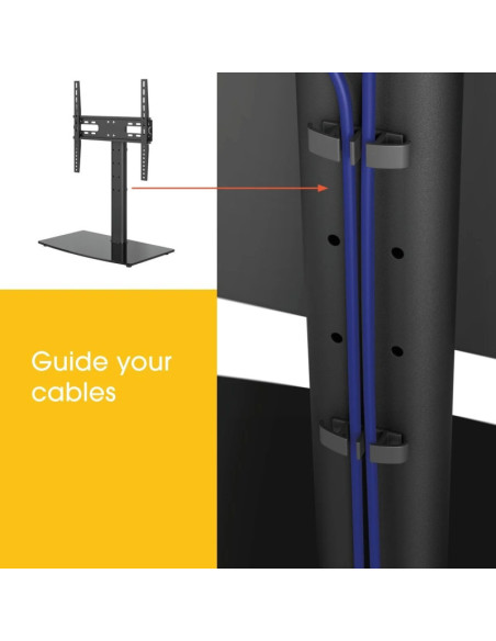 Vogels | Desk Mount | MS3085-A1 Table-Top Stand Medium | Full motion | 32-65 " | Black