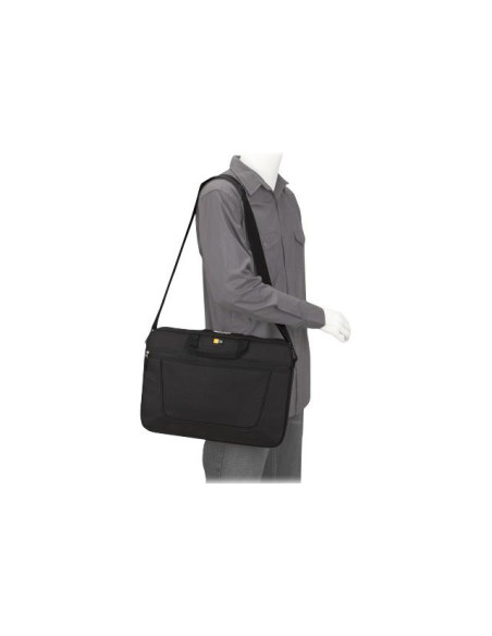 Case Logic | VNAI215 | Fits up to size 15.6 " | Messenger - Briefcase | Black | Shoulder strap