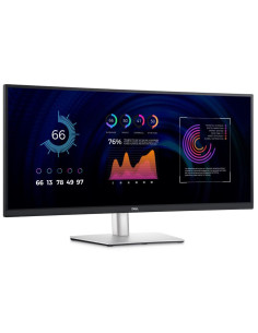 LCD Monitor, DELL, P3424WE, 34", Business/Curved/21 : 9,...