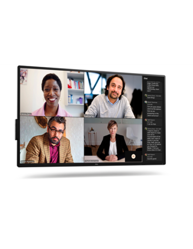 Dell P5525QC | 55 " | IPS | 4K UHD | 16:9 | 60 Hz | 8 ms | 3840x 2160 pixels | 400 cd/m | HDMI ports quantity 2