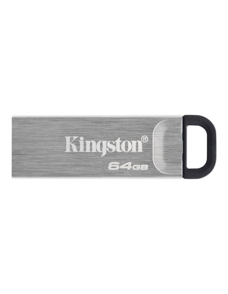 Kingston | USB Flash Drive | DataTraveler Kyson | 64 GB | USB 3.2 Gen 1 | Black/Grey