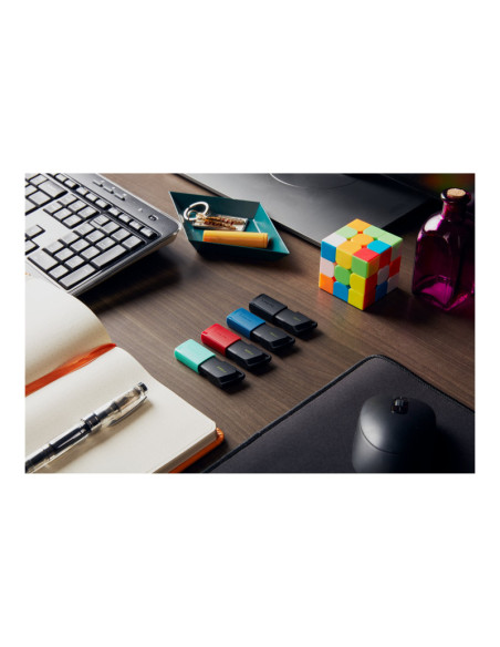 Kingston | USB Flash Drive | DataTraveler Exodia | 256 GB | USB 3.2 Gen 1 | Black/Teal