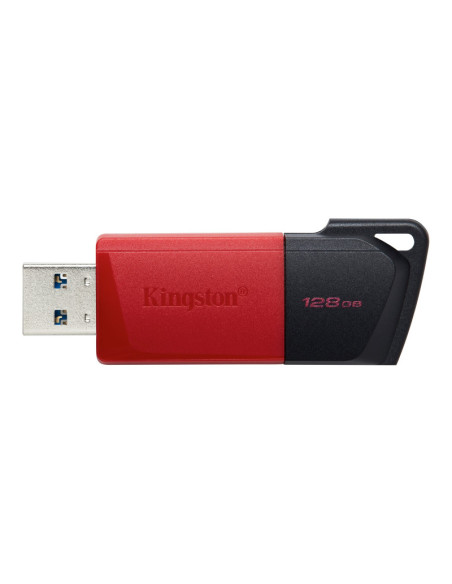 Kingston | USB Flash Drive | DataTraveler Exodia | 128 GB | USB 3.2 Gen 1 | Black/Red