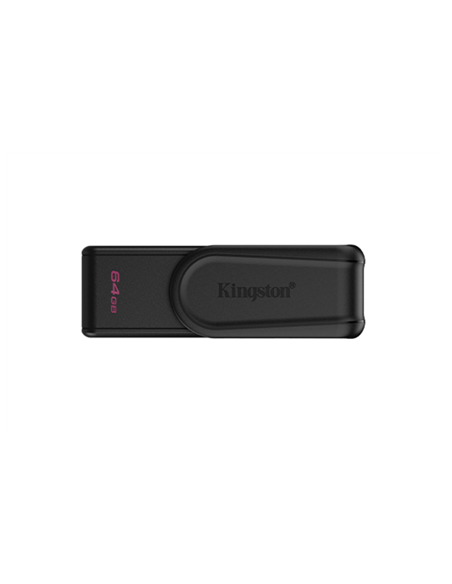 Kingston USB Flash Drive | DataTraveler Exodia S | 64 GB | USB 3.2 Gen 1 | Black