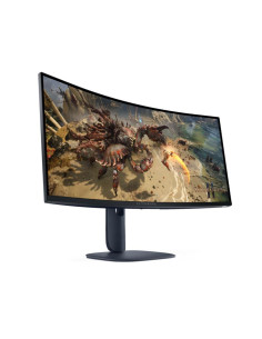 LCD Monitor, DELL, 210-BQWL, 34", Gaming/Curved/21 : 9,...