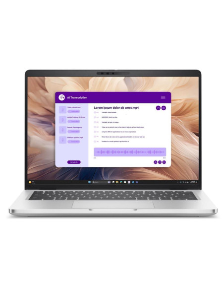 Notebook, DELL, Pro Plus, CPU Intel Core Ultra 5, 236V, 2.1 GHz, 14 ", RAM 16 GB, LPDDR5-SDRAM, On-board graphics Yes, Keyboard