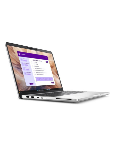 Notebook, DELL, Pro Plus, CPU Intel Core Ultra 5, 236V, 2.1 GHz, 14 ", RAM 16 GB, LPDDR5-SDRAM, On-board graphics Yes, Keyboard
