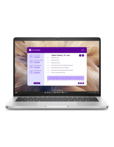 Dell Pro 14 Plus PB14250/U5 235U/32GB/512GB SSD/14.0" FHD+/Integrated/FgrPr/FHD/IR Cam/Mic/WLAN + BT/EST Backlit Kb/3 Cell/W11Pr