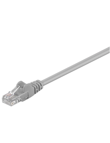 Goobay | CAT 5e patch cable, U/UTP | Grey RJ45...